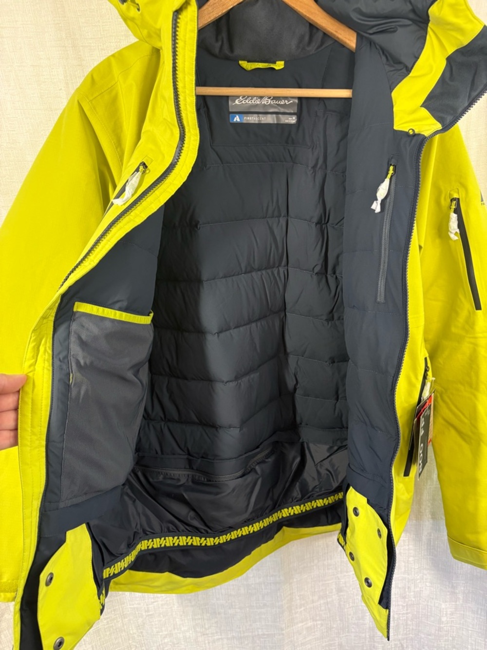 NWT Eddie Bauer First Ascent BC StormDay Down Jacket – Men’s M – WeatherEdge Pro - Picture 5 of 15